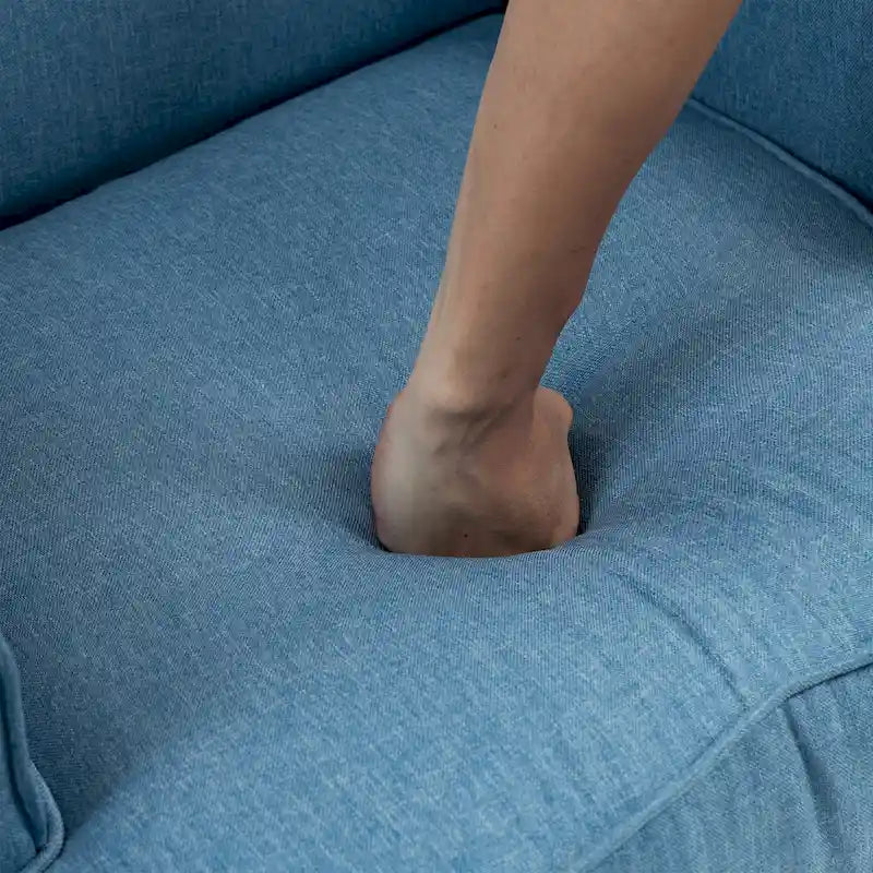 Set di 2 poltrone tradizionali con schienale alto e poltrona imbottita