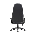 Sedia da gioco reclinabile in similpelle nera Joseff di Furniture of America