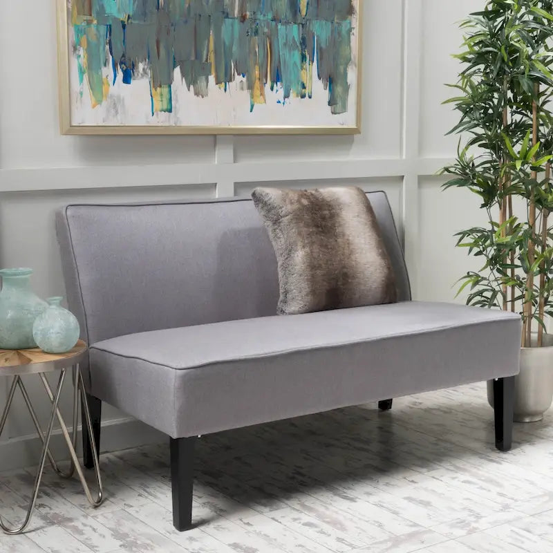 Divano a due posti in tessuto Dejon di Christopher Knight Home