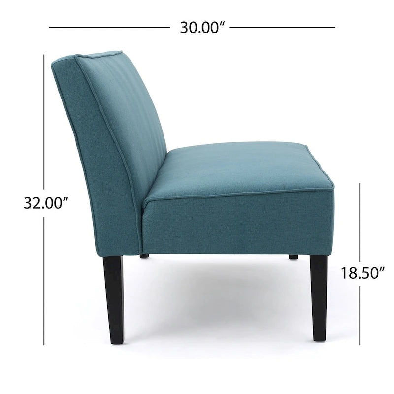 Divano a due posti in tessuto Dejon di Christopher Knight Home