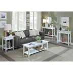 Tavolino da salotto Convenience Concepts American Heritage con 1 cassetto e ripiano