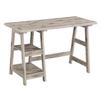 Convenience Concepts Designs2Go Trestle Desk con ripiani