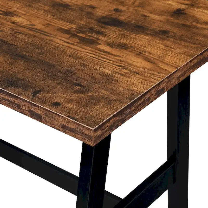 Convenience Concepts Designs2Go Trestle Desk con ripiani