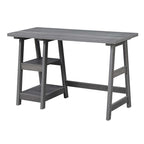 Convenience Concepts Designs2Go Trestle Desk con ripiani