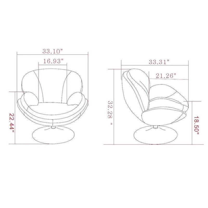 Poltrona Relax-R Strand Leisure Accent in tessuto kaki