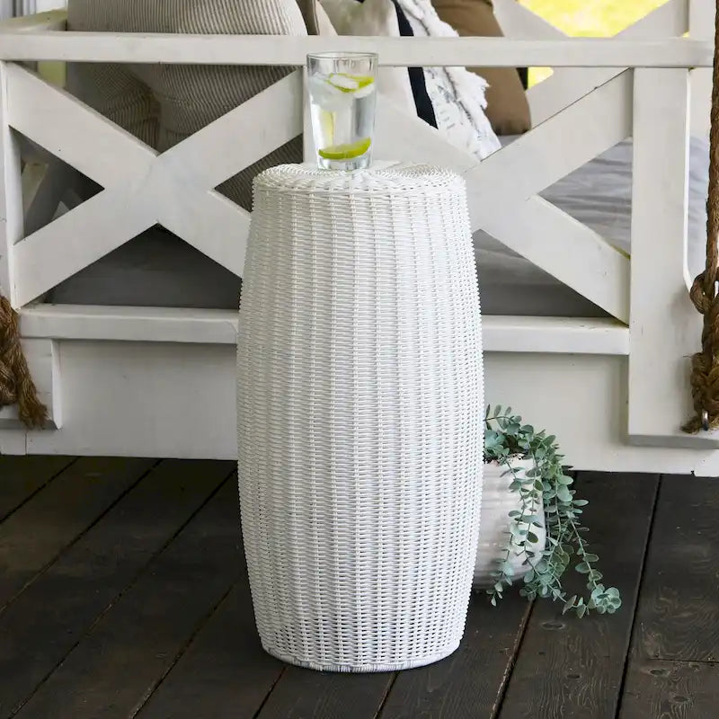 Piedistallo corto in resina per articoli essenziali per la casa