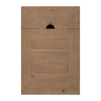 Tavolino da salotto in legno massello Monterey con prese di corrente nascoste