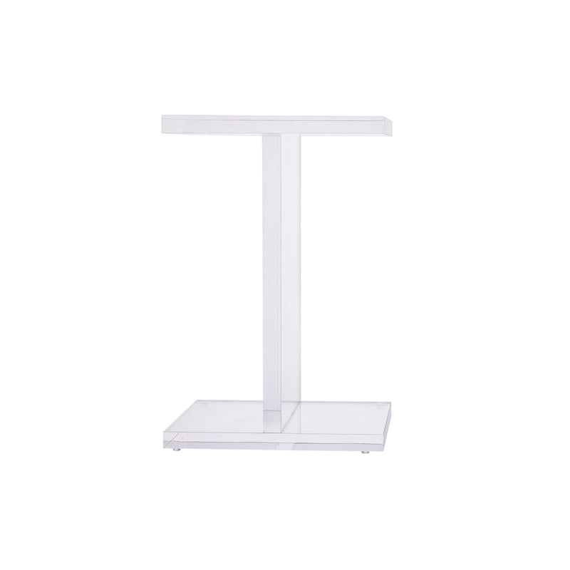 Tavolino laterale in acrilico Beam