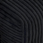 Divano componibile modulare con pouf imbottito Leathaire 180