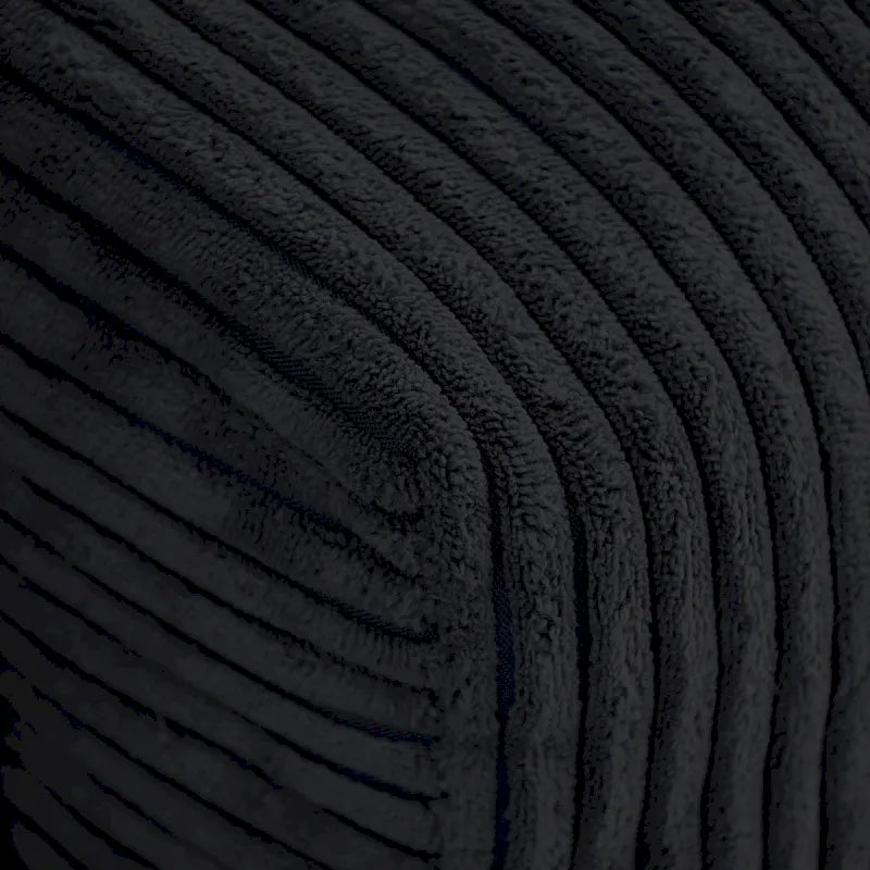 Divano componibile modulare con pouf imbottito Leathaire 180