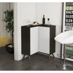 Unità di stoccaggio angolare Bestar Small Space Krom