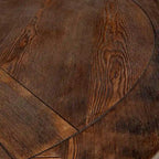 Tavolo da pranzo rotondo con finitura marrone Benchwright di iNSPIRE Q Artisan