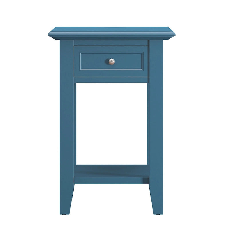 Tavolino laterale Zayden con 1 cassetto e stazione di ricarica di iNSPIRE Q Bold