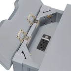 Tavolino laterale Zayden con 1 cassetto e stazione di ricarica di iNSPIRE Q Bold