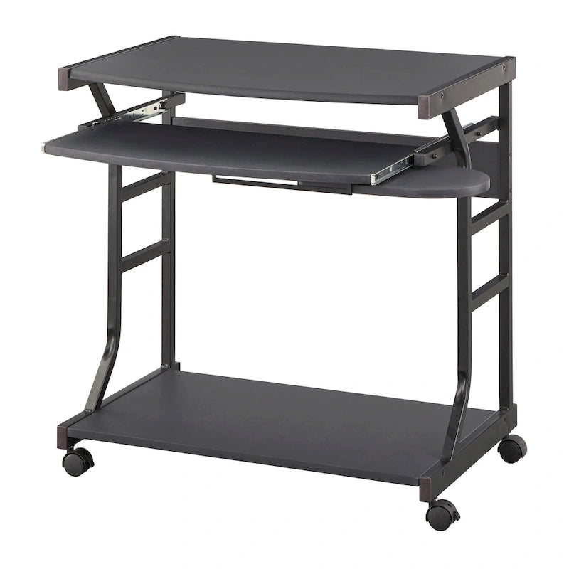 Carrello per scrivania con rotelle per computer Florica di Porch &amp; Den