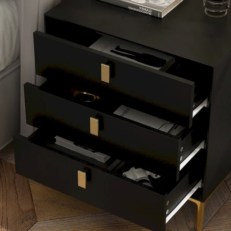 Comodino Timechee a 3 cassetti