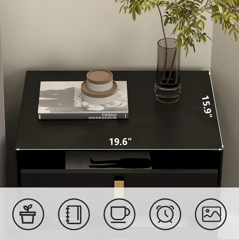 Comodino Timechee a 3 cassetti