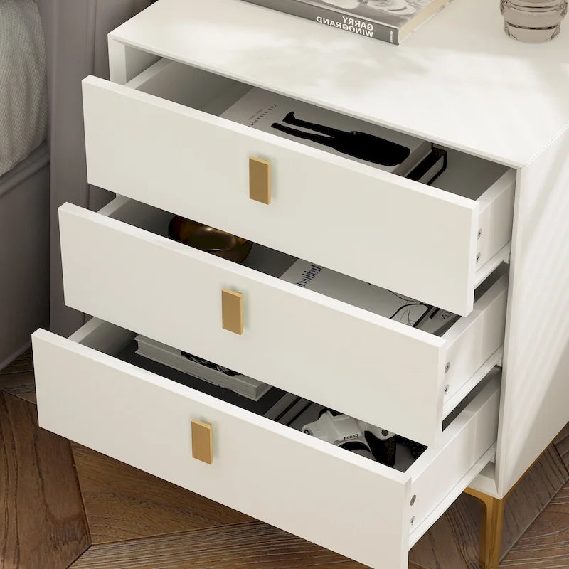 Comodino Timechee a 3 cassetti