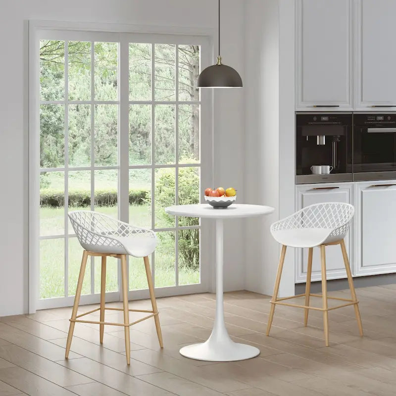 Tavolo da bar moderno Kurv Mid-Century Height