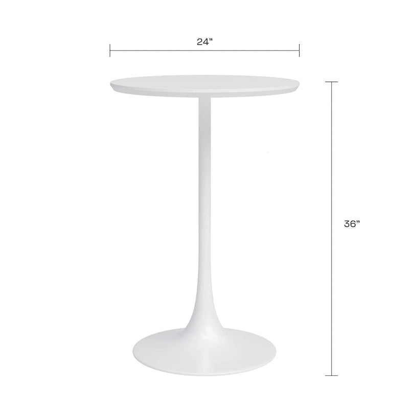 Tavolo da bar moderno Kurv Mid-Century Height