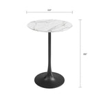 Tavolo da bar moderno Kurv Mid-Century Height