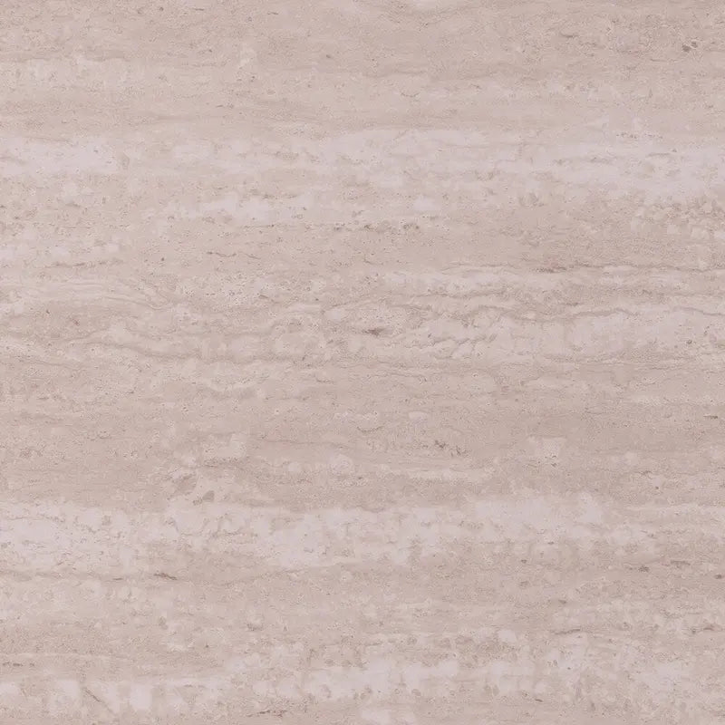 Tavolino rotondo moderno Aldea di SEI Furniture con piano in finto marmo e ripiano in finto legno