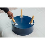 Tavolino con vassoio superiore e 3 scomparti nascosti