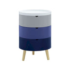 Tavolino con vassoio superiore e 3 scomparti nascosti