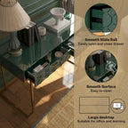 Scrivania da ufficio lucida Clihome con cassetti portaoggetti