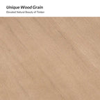 Tavolo da pranzo rotondo in legno massello Bryan Mid-century Modern 54 di HULALA HOME