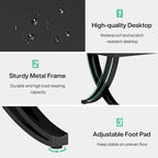 Tavolo da pranzo rettangolare per 6-8 persone, tavoli da cucina in legno di grandi dimensioni da 78 pollici, stile fattoria