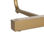 SAFAVIEH Marjorie C-Table - Nero / Oro - 19 x 15 x 25 - 19Wx15Dx25H