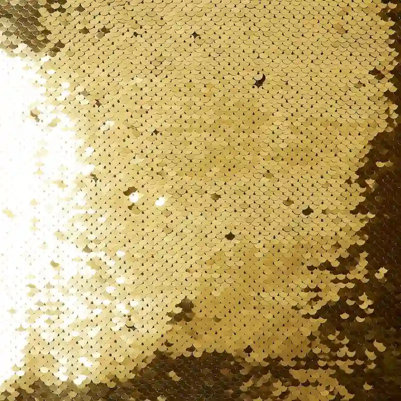 Pouf reversibile a forma di sirena con paillettes