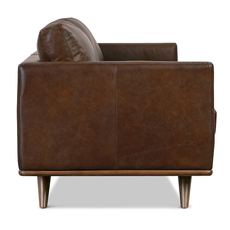 Divano Poly &amp; Bark Nolita 85 - Vera pelle italiana pieno fiore