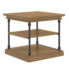 Tavolino laterale portaoggetti Barnstone Cornice Accent di iNSPIRE Q Artisan