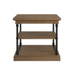 Tavolino laterale portaoggetti Barnstone Cornice Accent di iNSPIRE Q Artisan