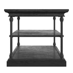 Tavolino laterale portaoggetti Barnstone Cornice Accent di iNSPIRE Q Artisan