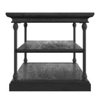 Tavolino laterale portaoggetti Barnstone Cornice Accent di iNSPIRE Q Artisan