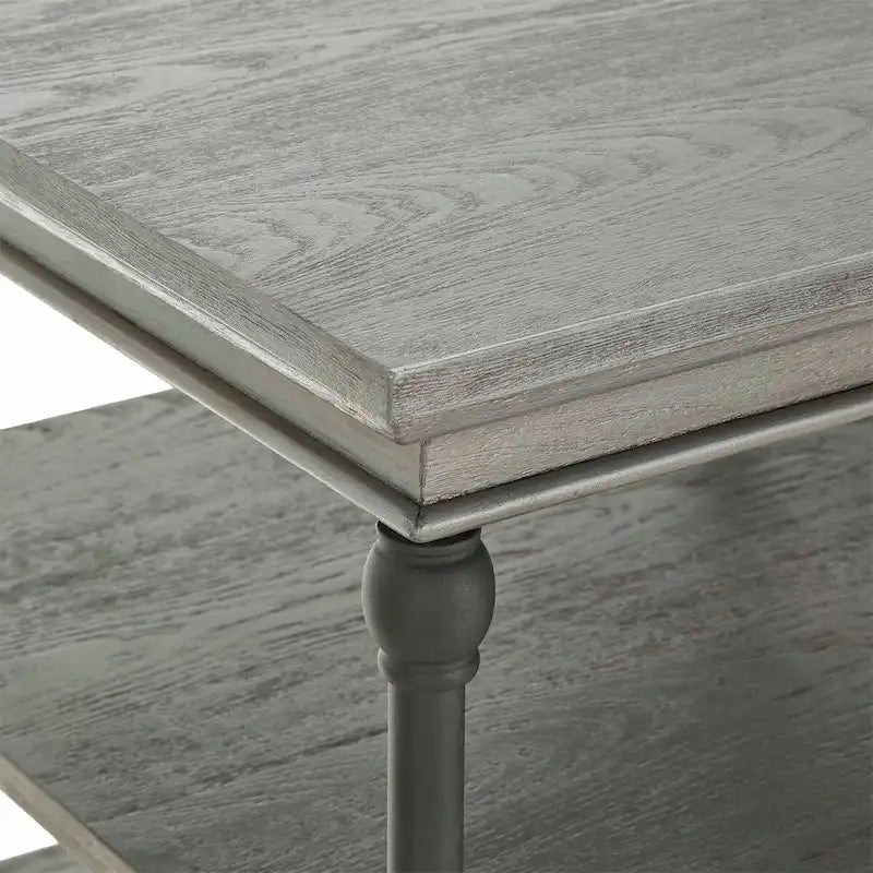 Tavolino laterale portaoggetti Barnstone Cornice Accent di iNSPIRE Q Artisan
