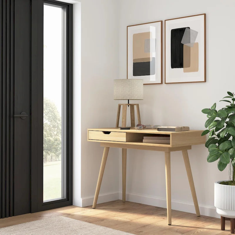 Scrivania per computer con contenitore Nora da 40 W di Bush Furniture