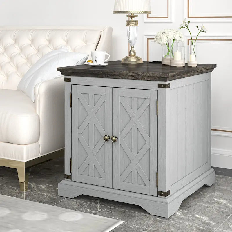 Tavolino da caffè con stazione di ricarica - altezza 25 pollici