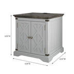 Tavolino da caffè con stazione di ricarica - altezza 25 pollici