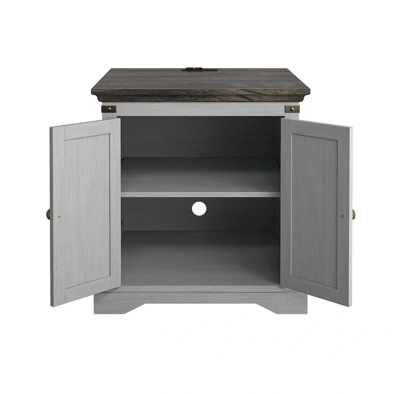 Tavolino da caffè con stazione di ricarica - altezza 25 pollici