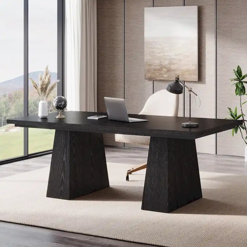 Scrivania da ufficio da 63 pollici, scrivania direzionale per ufficio domestico