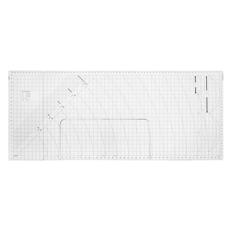 Scrivania da cucito Comet Plus con o senza griglie superiori per il taglio