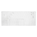 Scrivania da cucito Comet Plus con o senza griglie superiori per il taglio