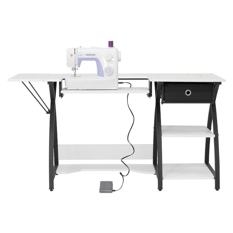 Scrivania da cucito Comet Plus con o senza griglie superiori per il taglio