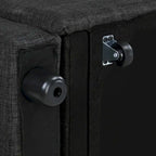 Divano letto reclinabile moderno, con divano a due posti, imbottito e trasformabile, lungo 76,5 cm